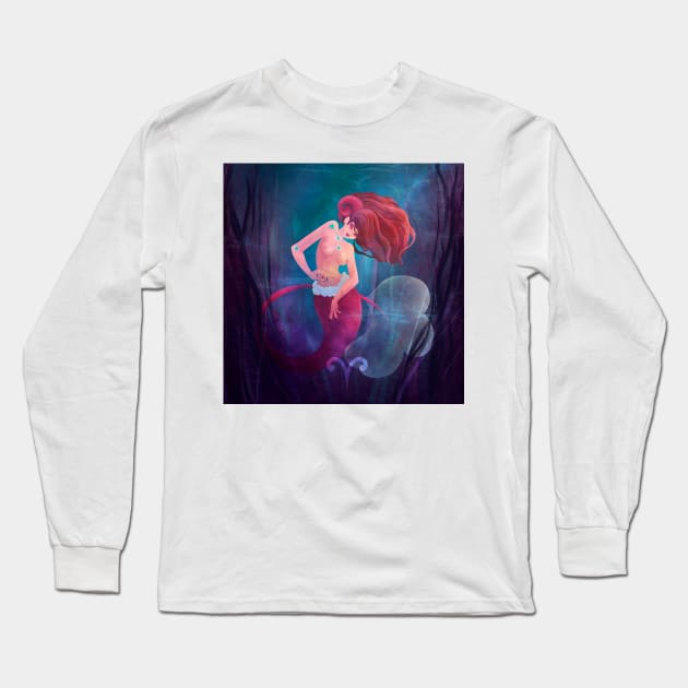 Aries Long Sleeve T-Shirt by lisaspiral